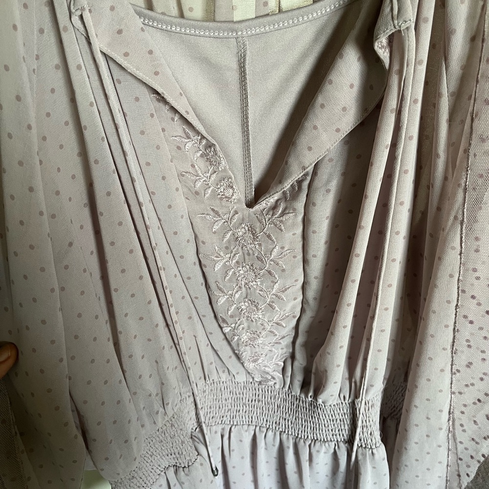 Long Sleeve Ruffle Mini Dress - Picture 6 of 9